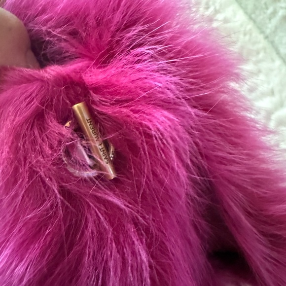 🖤SOLD🖤 Saint Laurent KATE SML REV FUR SHLDR MAGENTA NWT Beautiful 💓 - Picture 13 of 17